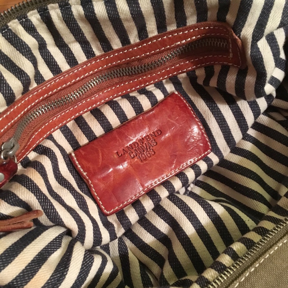 Zippered Canvas Bag
